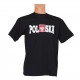 Tee-shirt Polska noir