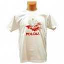 Tee-shirt Polska blanc