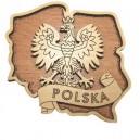 Magnet carte Pologne